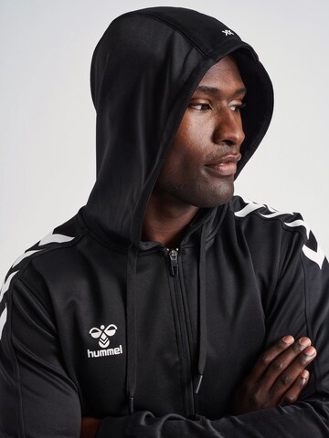 Hummel Sportsweatjacke 'Core XK' in Schwarz