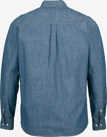 STHUGE Regular fit Button Up Shirt in Blue