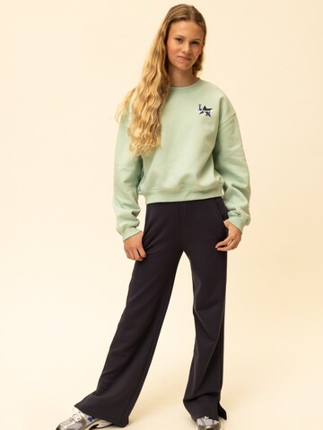 Looxs Revolution Wide Leg Hose‌ in Blau: Vorderseite