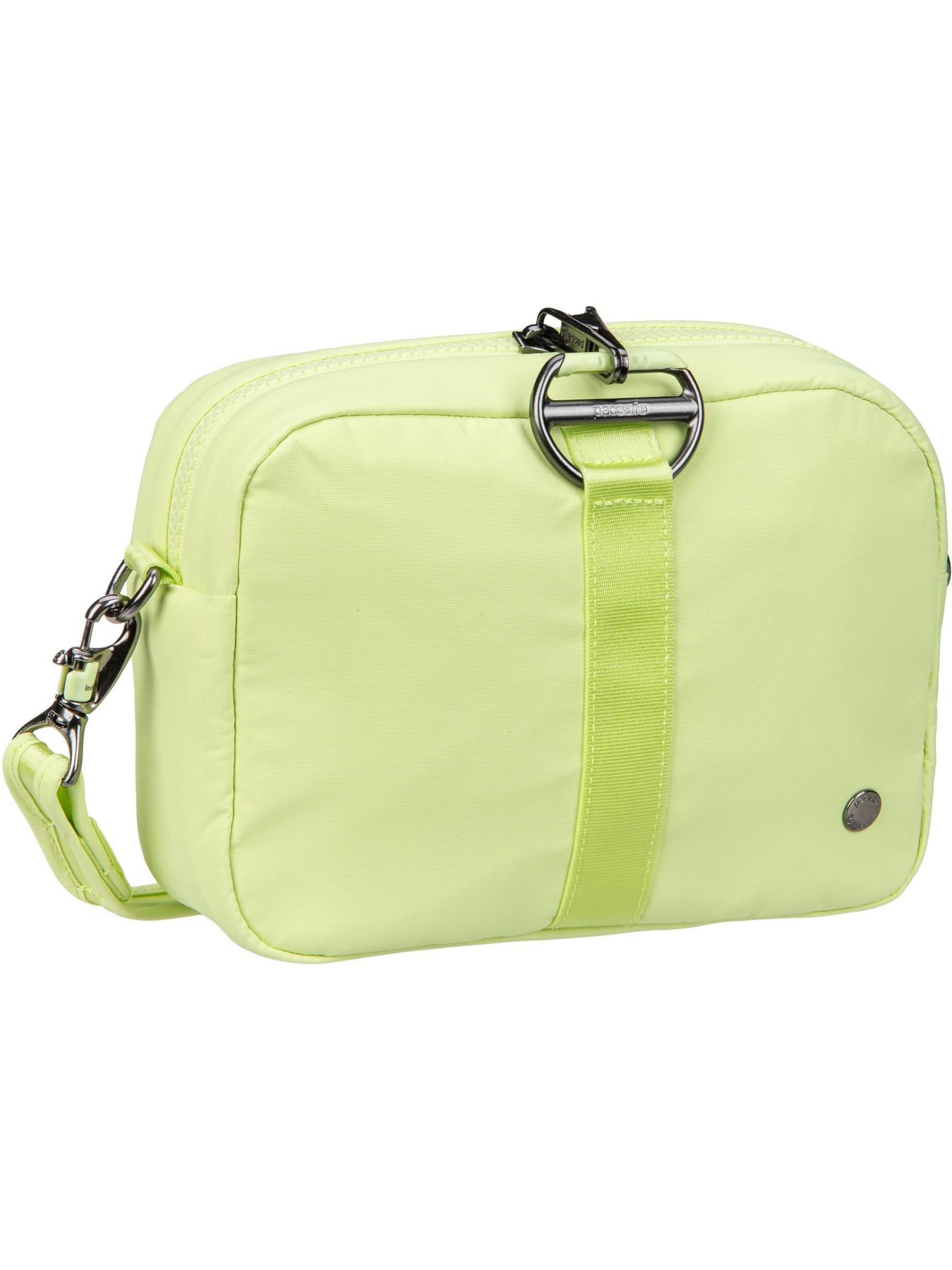 Borsa a tracolla 'Citysafe CX' di Pacsafe in verde: frontale