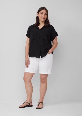 s.Oliver Blouse in Zwart
