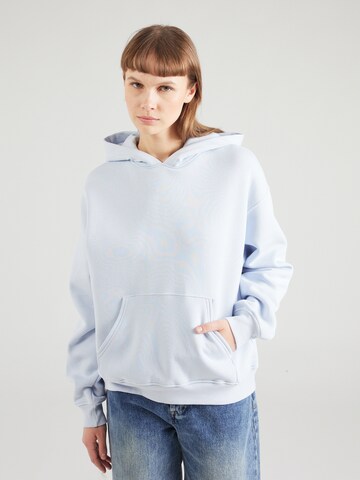 Gina Tricot Sweatshirt in Blauw: voorkant