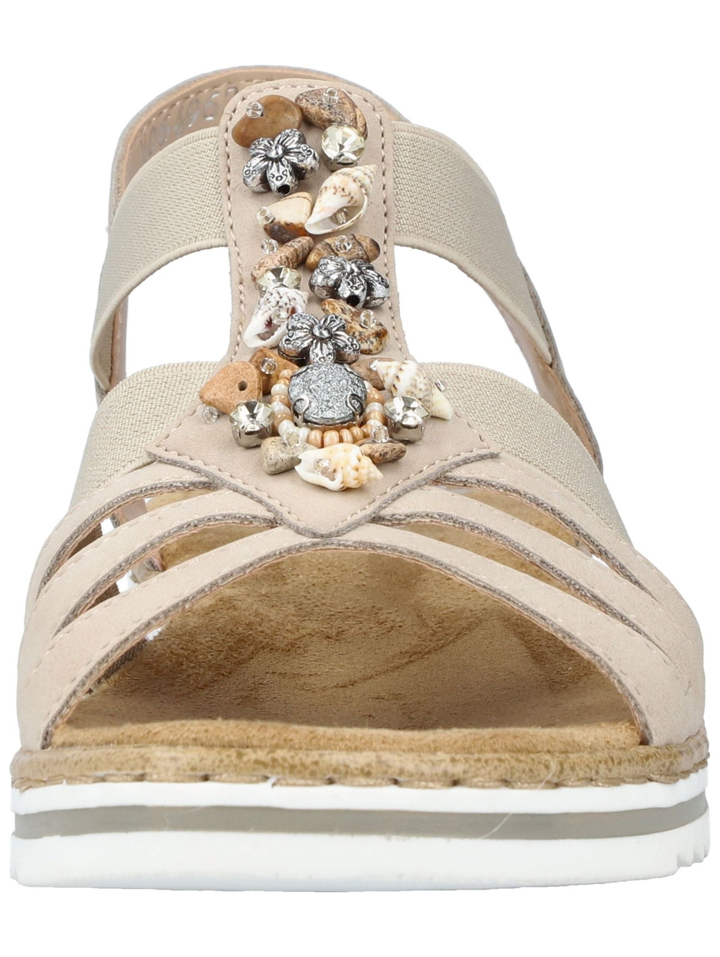 Rieker Sandal 'V0649' in Beige