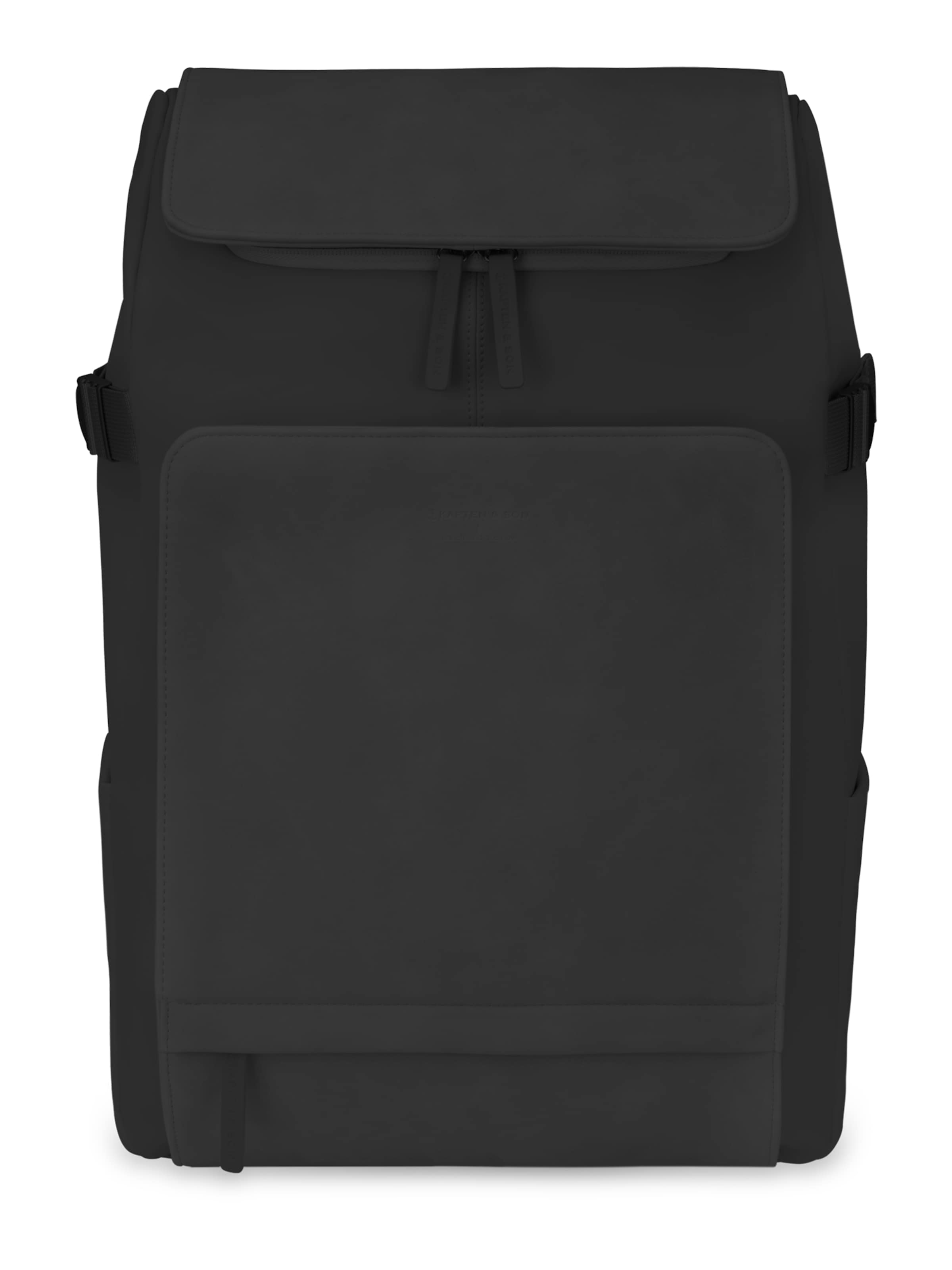 Kapten & Son Batoh 'Bali' – černá: přední strana