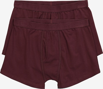 Men Plus Slip in Rot: Vorderseite