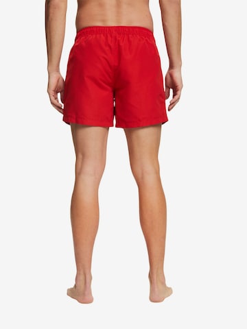 Shorts de bain ESPRIT en rouge