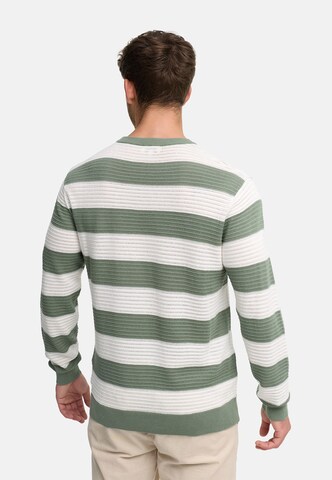 Pull-over ' INTidsel' INDICODE JEANS en vert