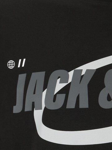 juoda Jack & Jones Plus Marškinėliai 'BLACK'