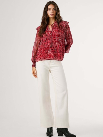 Chemisier 'Mar' Pepe Jeans en rouge