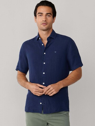 Coupe regular Chemise Hackett London en bleu