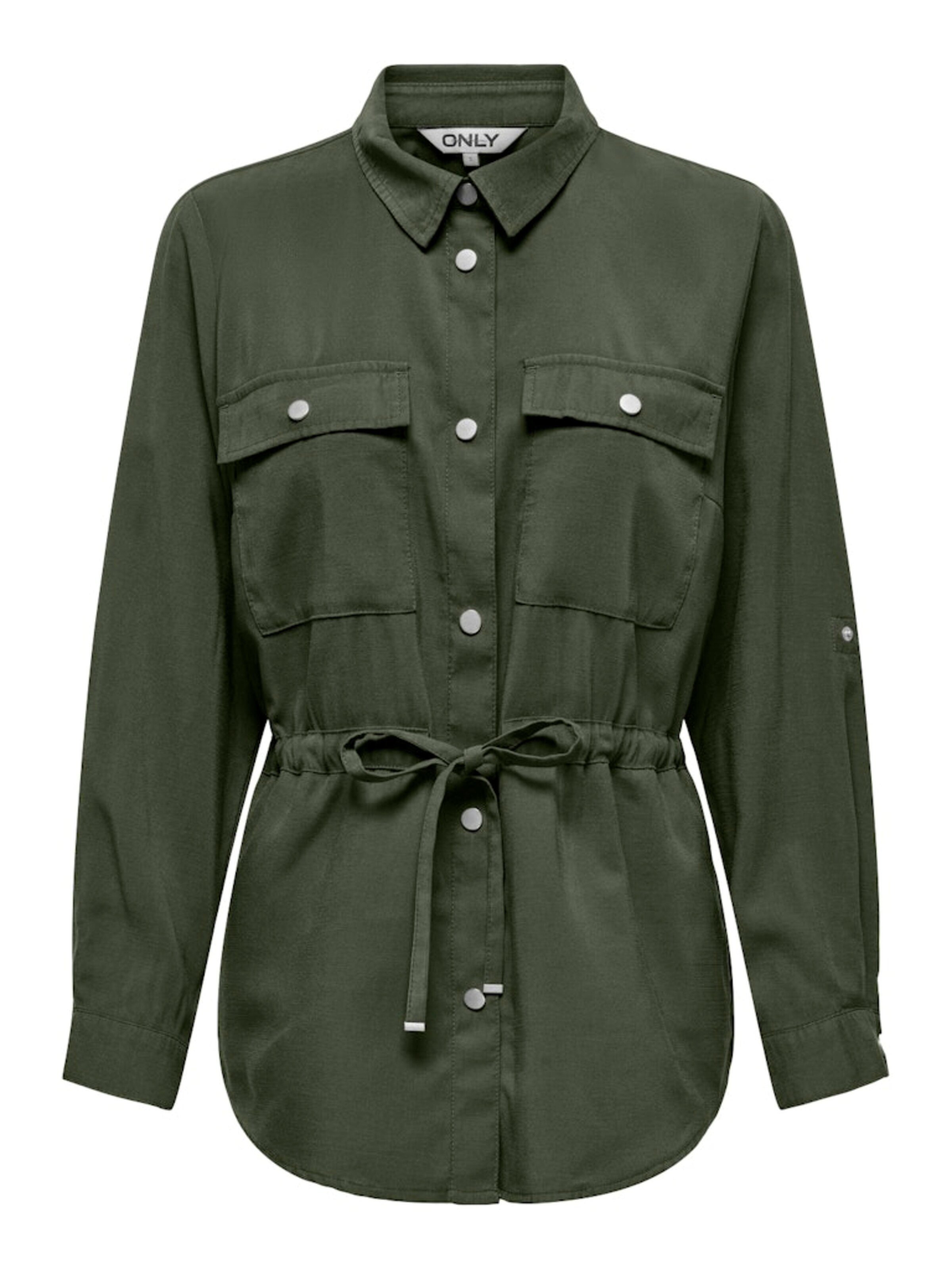 ONLY Μπλούζα 'ONLARIS' σε γκρι: μπροστά