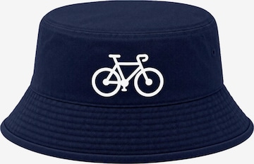 Neverless Hat 'Fahrrad' in Blue: front