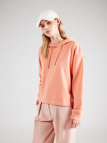 QS Sweatshirt in Orange: front