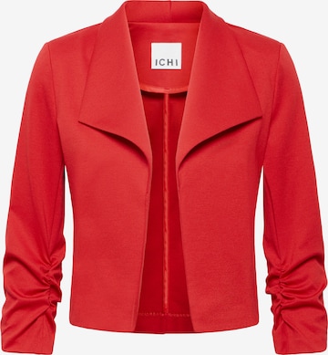 ICHI Blazer in Red: front