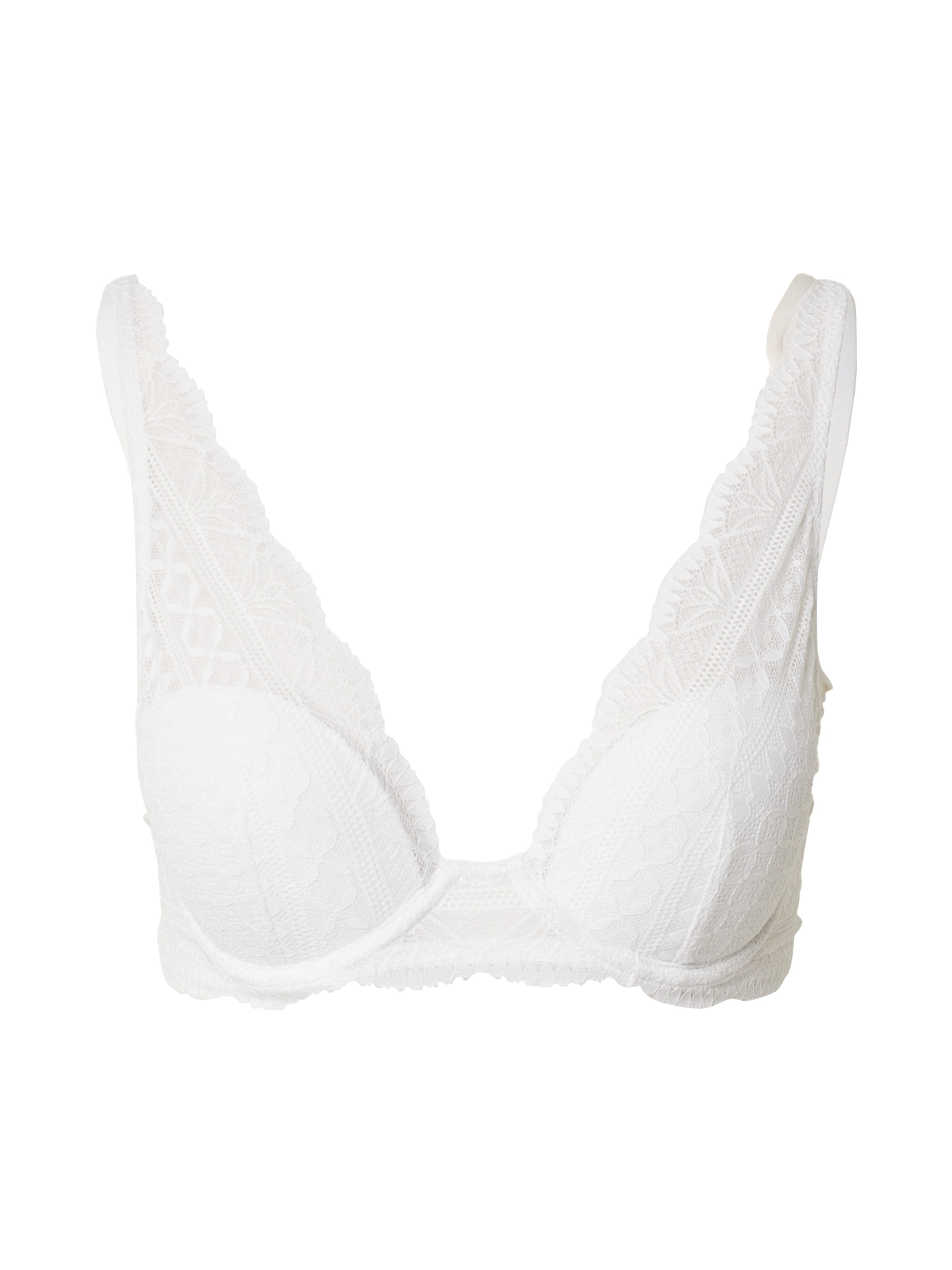 ETAM Trojuholníky Podprsenka 'IDOLE' - Biela: predná strana