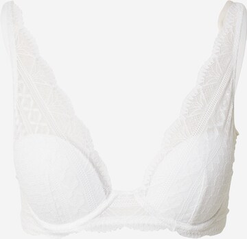 ETAM Triangle Bra 'IDOLE' in White: front