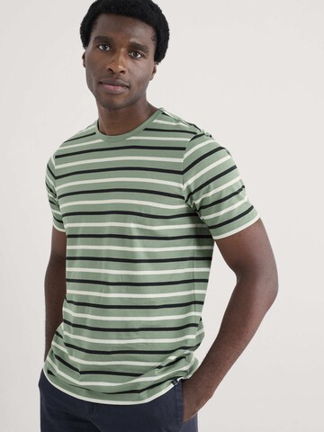 T-Shirt 'Seven Sailor' Seasalt Cornwall en vert : devant
