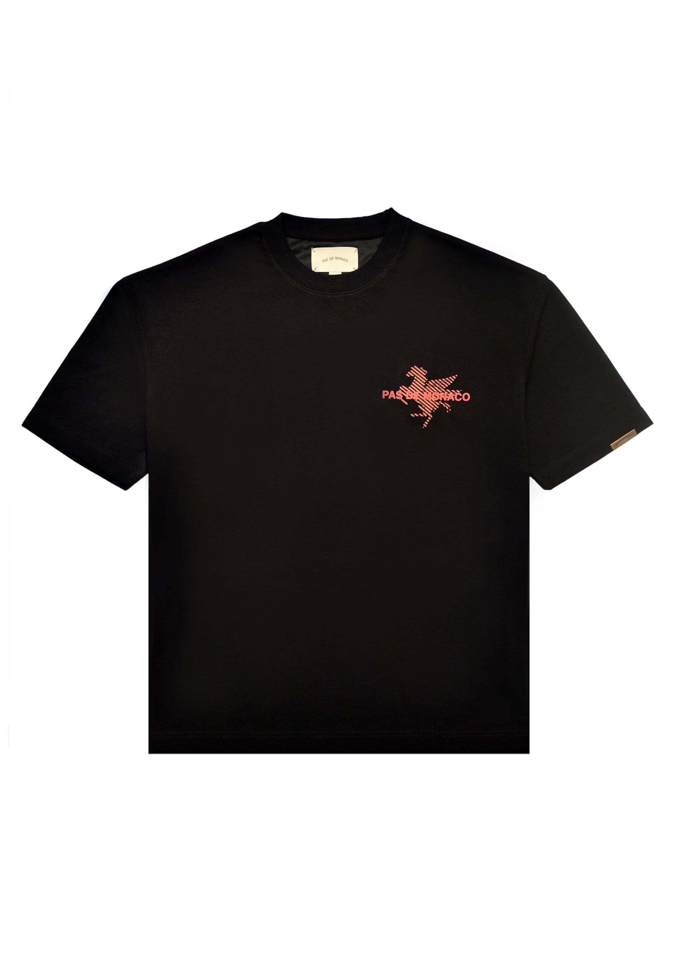 Pas De Monaco Shirt 'La Pegaus' in Black: front