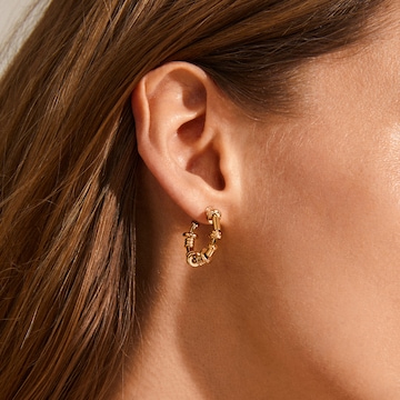 Pilgrim Earrings in Gold: front