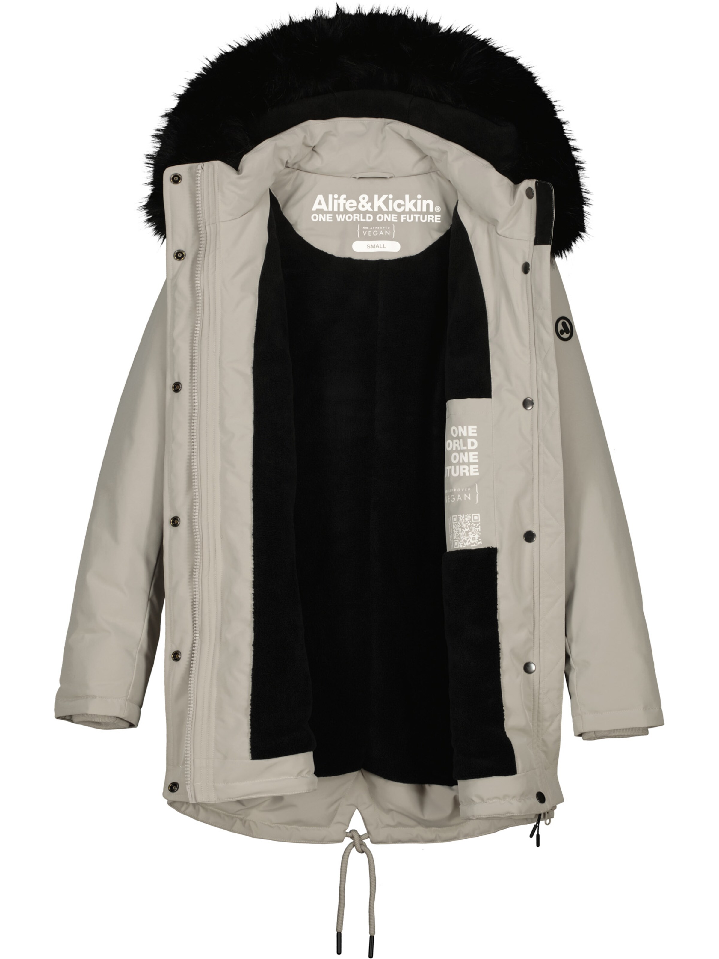 alife & kickin Talviparka 'KierseyAK' värissä beige