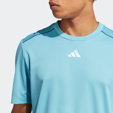 ADIDAS PERFORMANCE Functioneel shirt 'Workout Base' in Blauw