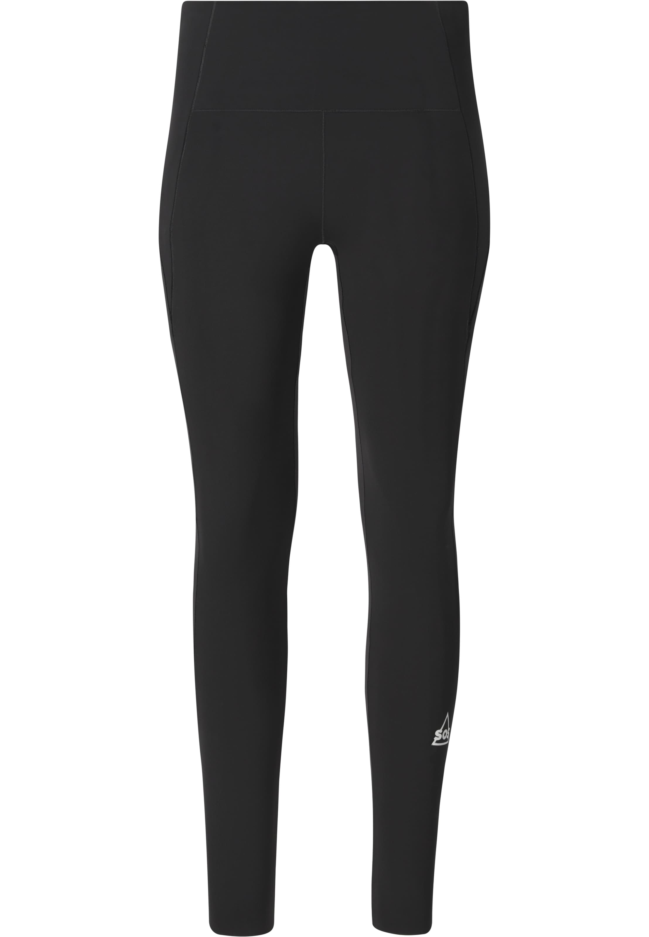 SOS Slim fit Sports trousers 'Telluride' in Black: front