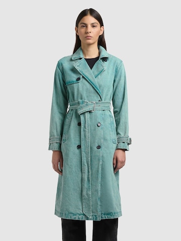 Manteau mi-saison 'Hera' khujo en vert : devant