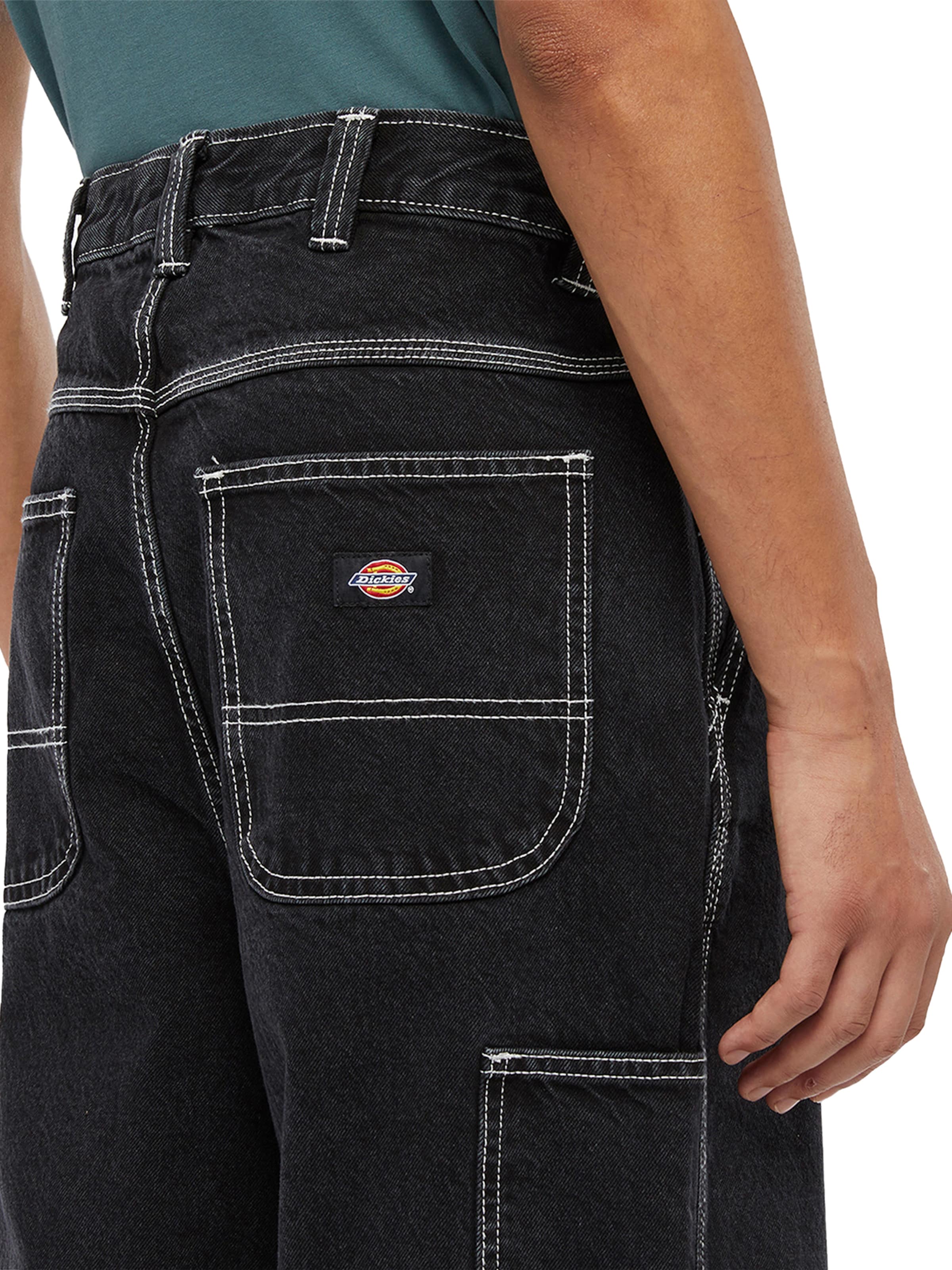 Loosefit Jeans cargo 'MADISON' di DICKIES in nero