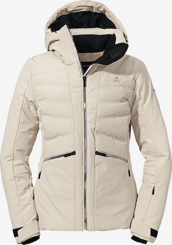 Veste outdoor 'Sometta' Schöffel en beige : devant