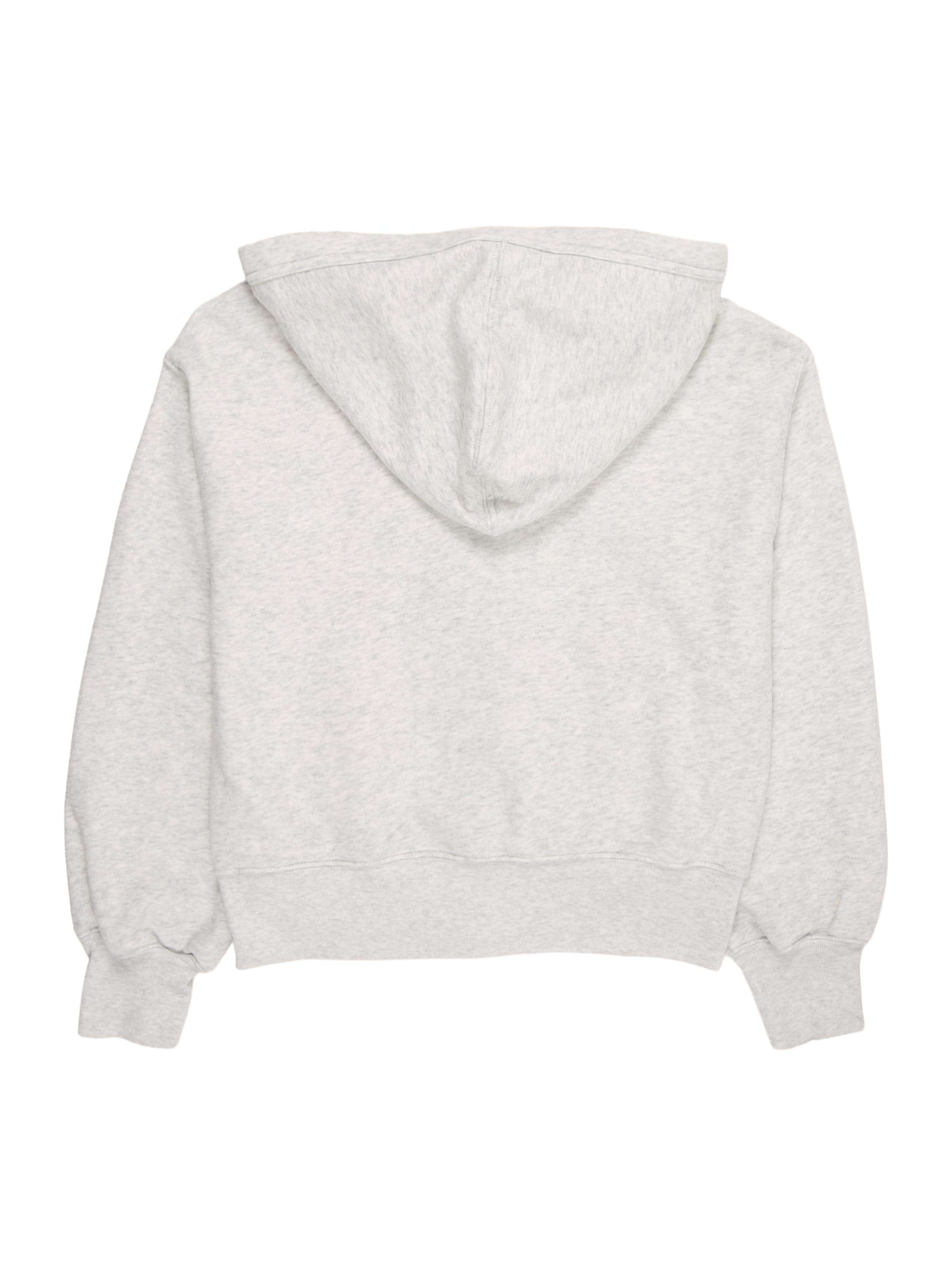 Abercrombie & Fitch Zip-Up Hoodie 'ESSENTIAL' in Grey