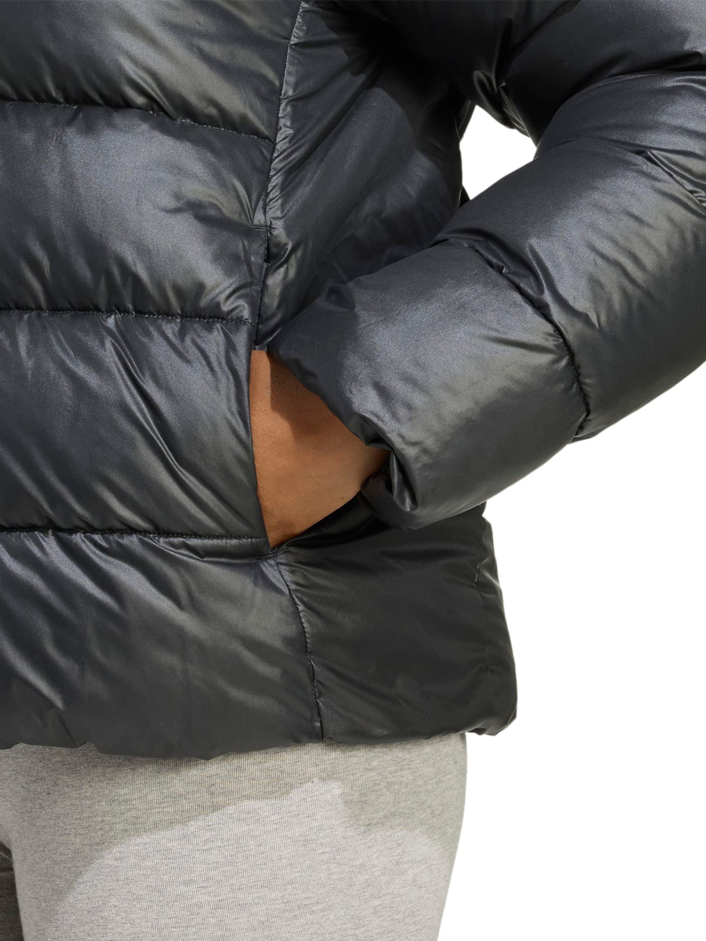 ADIDAS SPORTSWEAR Športna jakna 'ESS' | črna barva