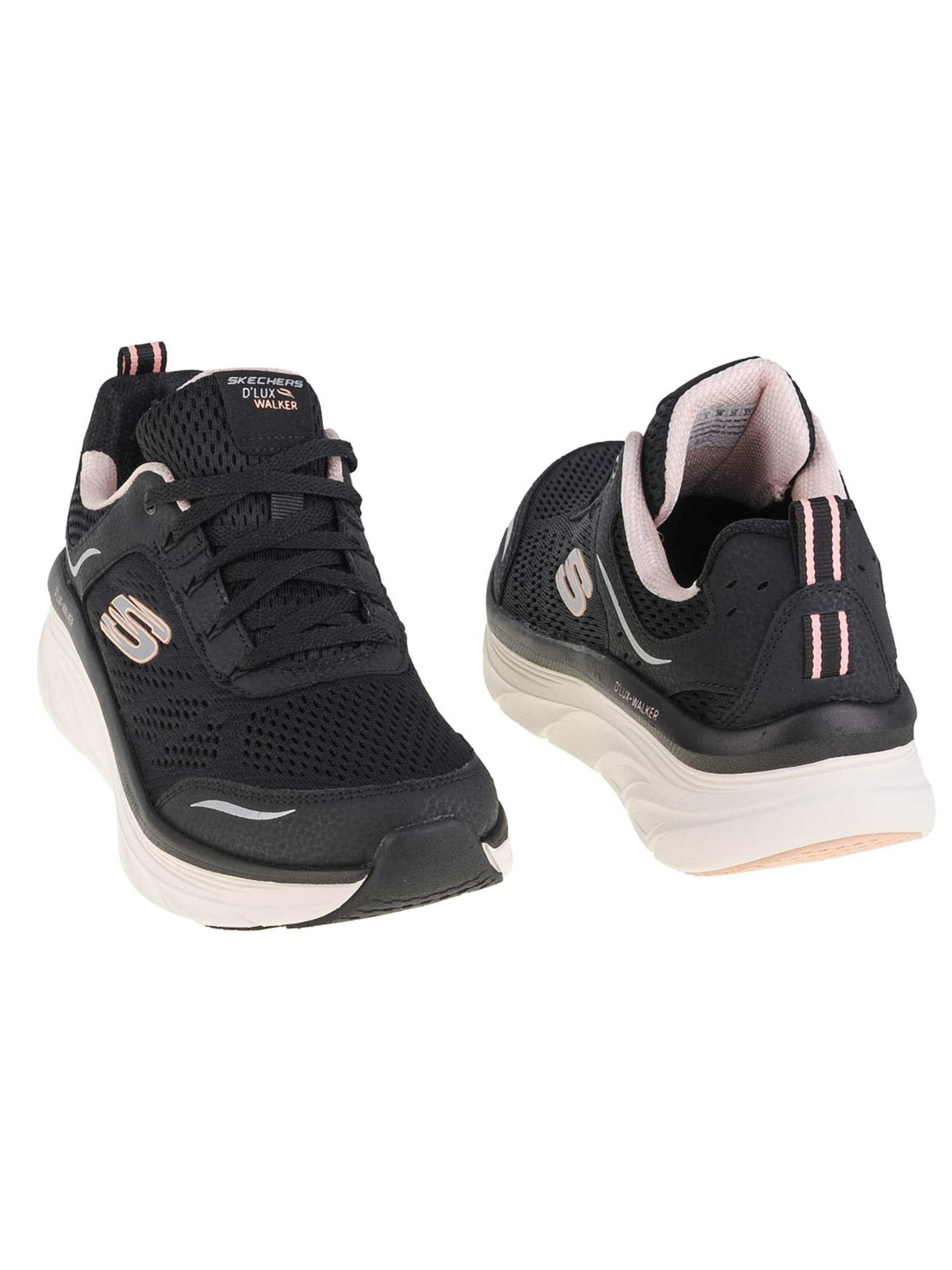 SKECHERS Platform trainers 'Skechers Relaxed Fit: D'Lux Walker - Infinite Motion' in Black