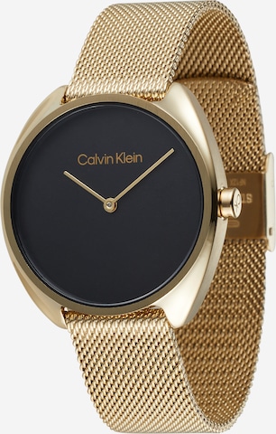 Calvin Klein Analog Watch 'Timeless' in Gold: front