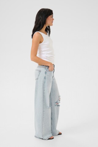 Wide Leg Jean 'Dango' My Essential Wardrobe en bleu