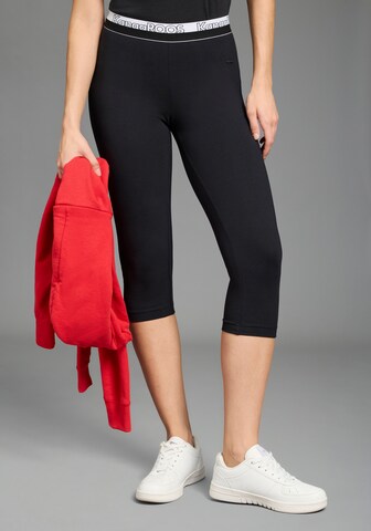 KangaROOS Skinny Leggings in Black: front
