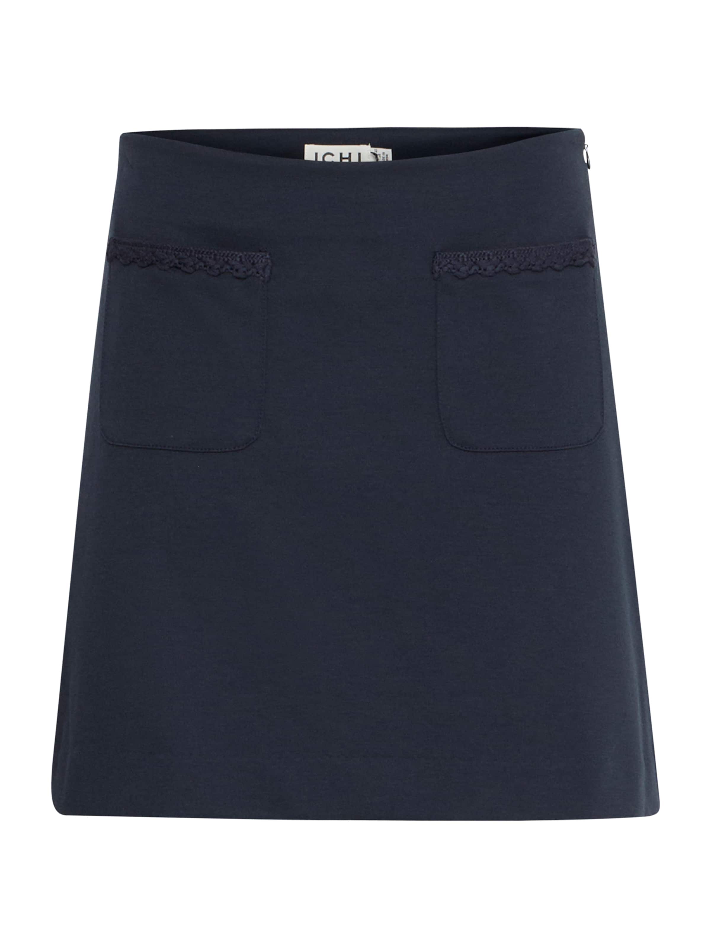 ICHI Rok 'SIMONSE' in Blauw: voorkant