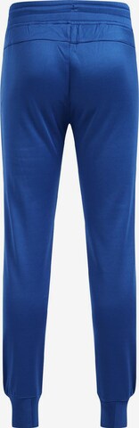 WE Fashion Tapered Broek in Blauw