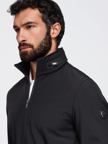 Ombre Between-Season Jacket 'OM-Janp' in Black
