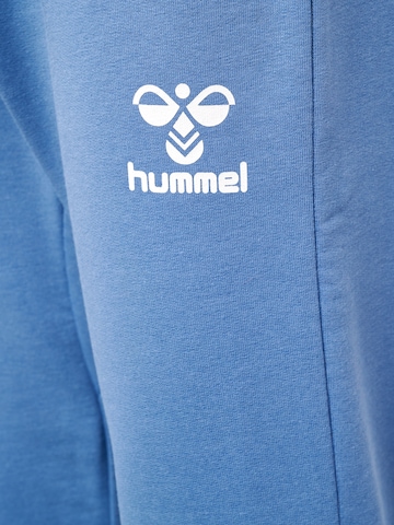 Hummel Regular Sportbroek in Blauw