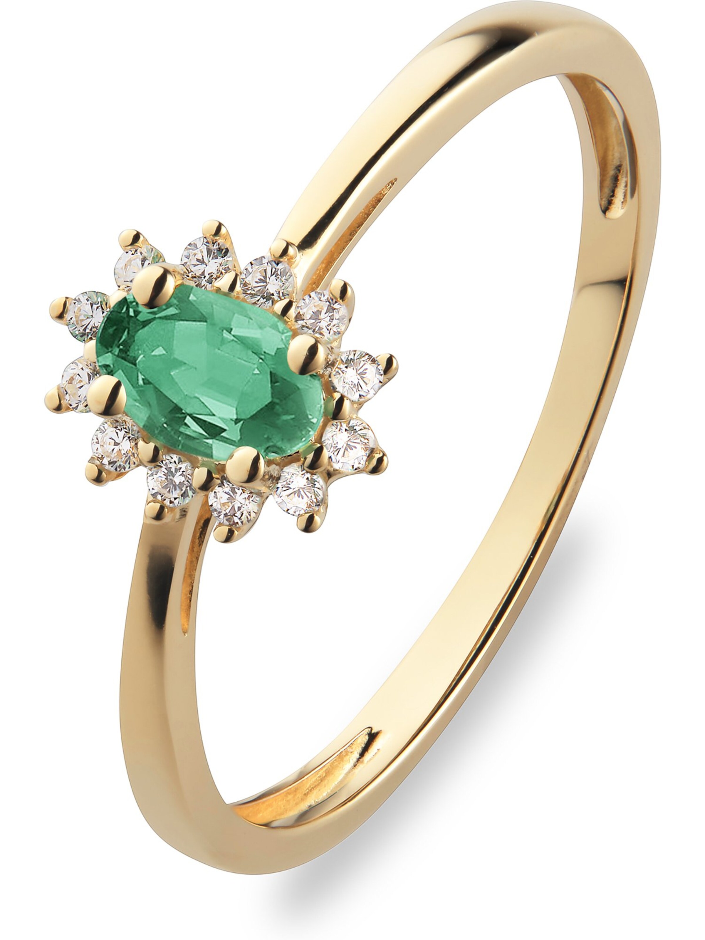 CHRIST Ring in Yellow: front