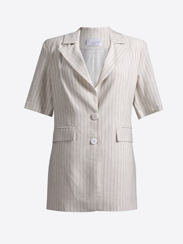4TAILORS Blazer 'Dial Me' in Beige
