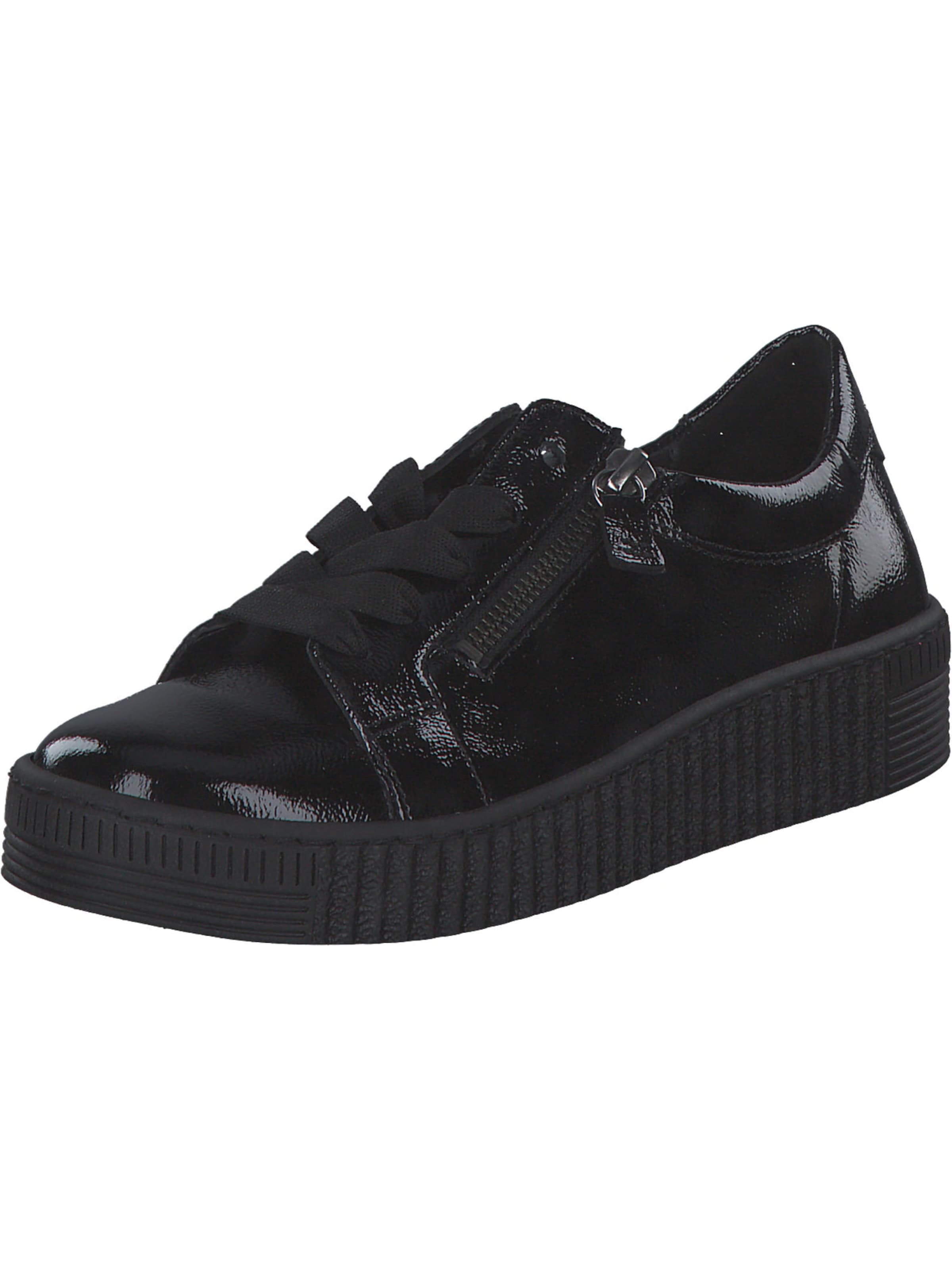 GABOR - Sapatilhas baixas em preto: frente