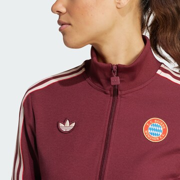 ADIDAS ORIGINALS Sports jacket 'FC Bayern Terrace Icons' in Red