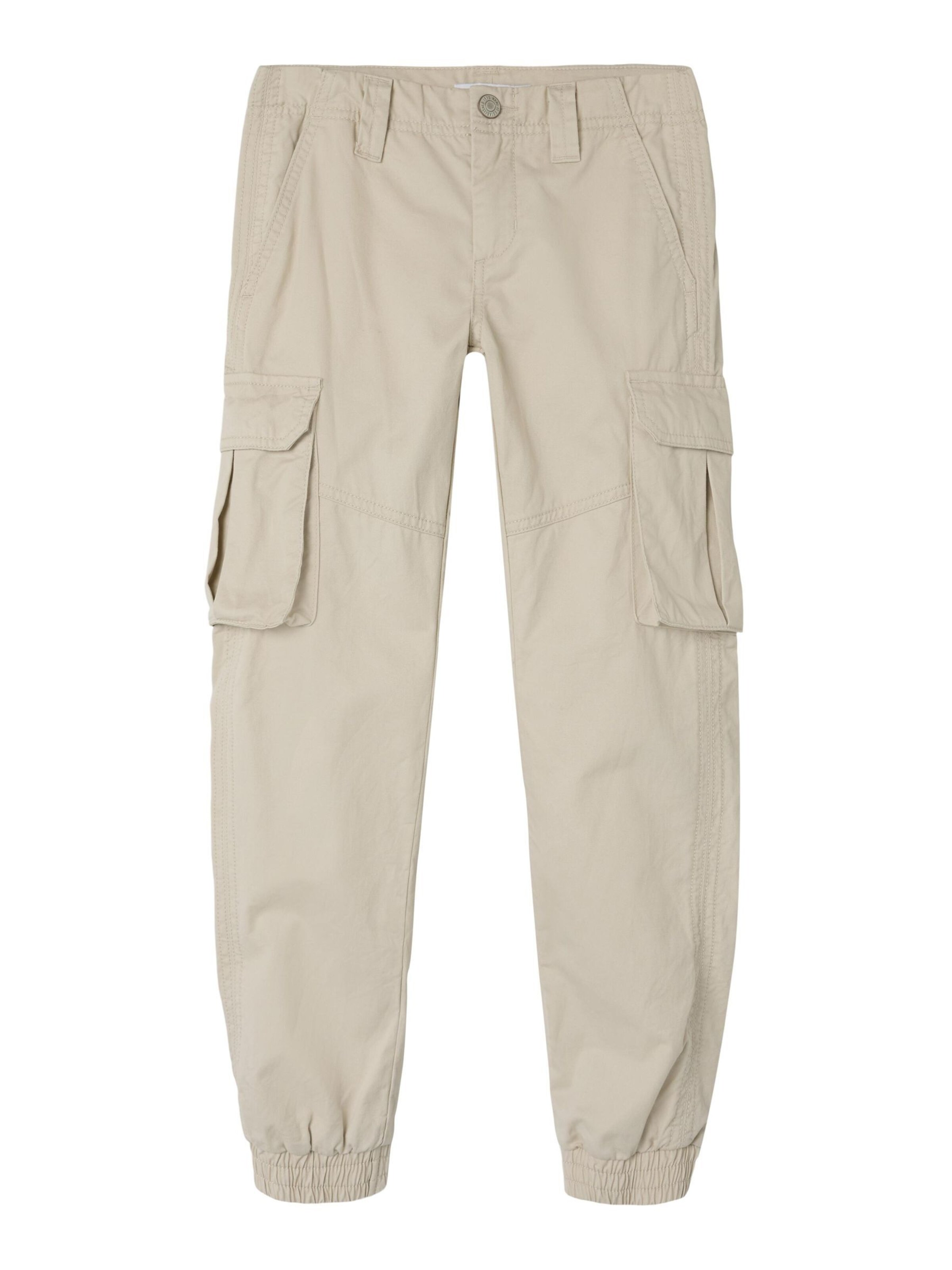 NAME IT Regular Trousers in Beige: front