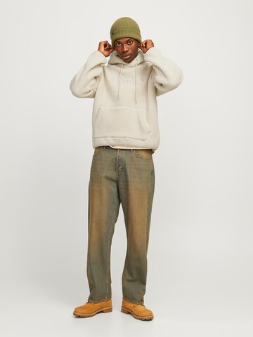 JACK & JONES Sweatshirt 'JORFrederiksberg' in Beige