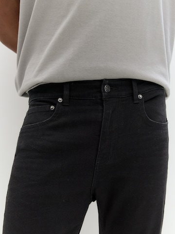 Slimfit Jeans de la Pull&Bear pe negru