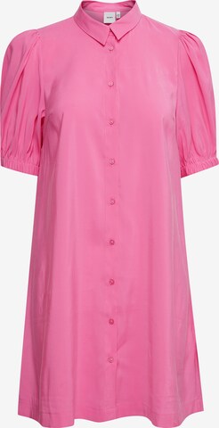 ICHI Shirt Dress 'CASSIOPEIA' in Pink: front