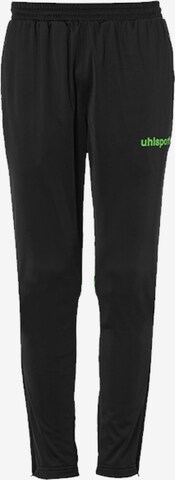 UHLSPORT Regular Workout Pants in Black: front