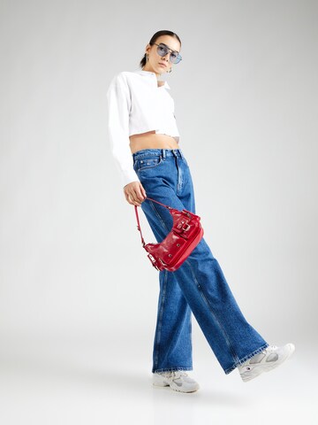 Tommy Jeans Wide leg Jeans 'CLAIRE WIDE LEG' in Blauw