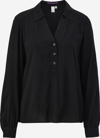 QS Bluse in schwarz, Produktansicht